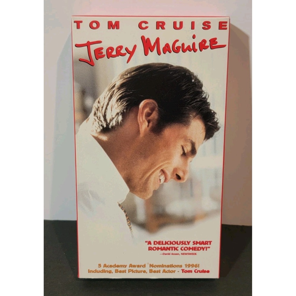 Jerry Maguire  VHS‎ Tape ,1997 Tom Cruise, Cuba Gooding Jr VHS